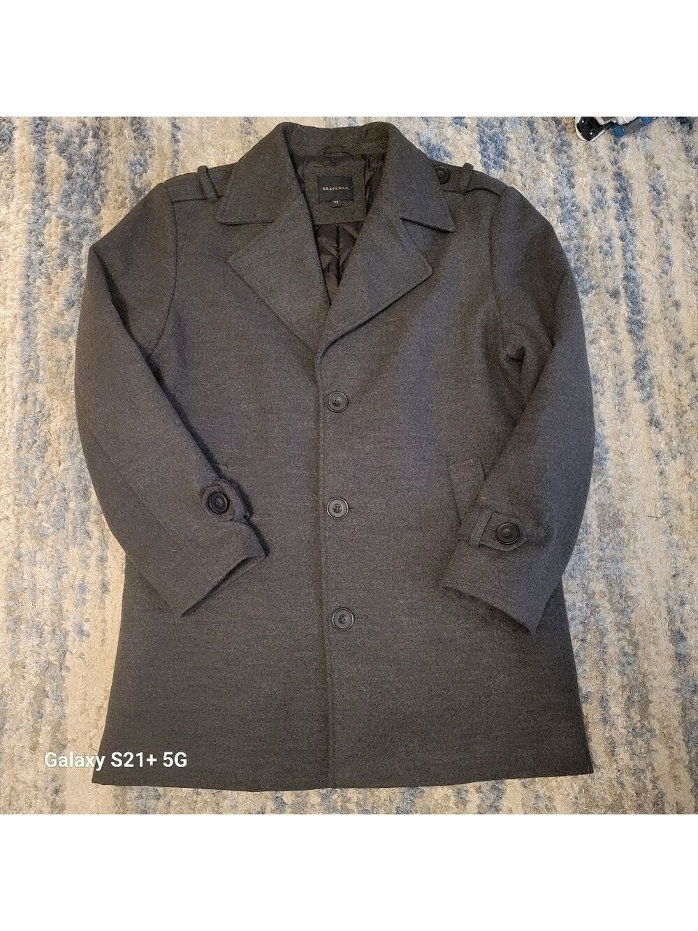 NWOT Brave man dress coat size Medium